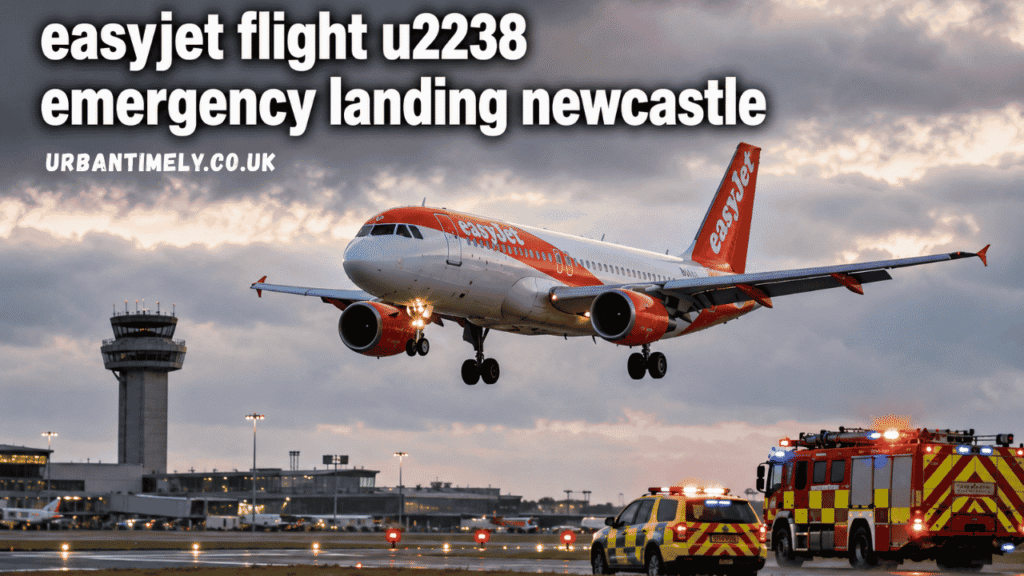 EasyJet Flight U2238 Emergency Landing Newcastle