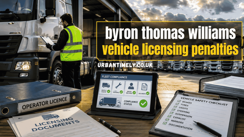 byron thomas williams vehicle licensing penalties