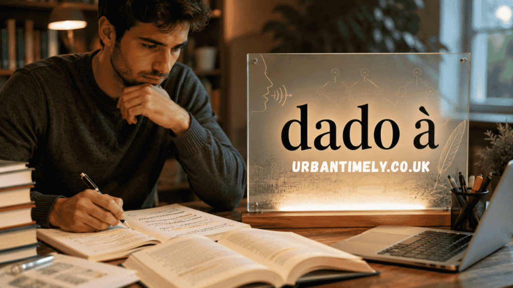 dado à