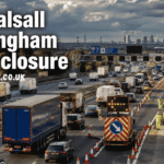 m6 walsall birmingham lanes closure